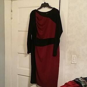 #3/2❤️ Brand new Igigi asymmetrical Colorblock dress 12